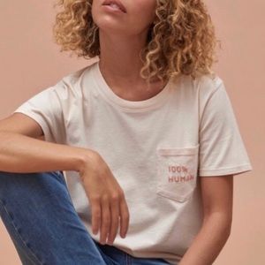 NWT Everlane 💯 percent human shirt